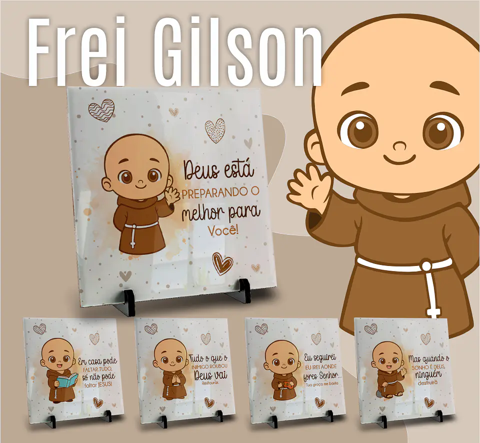 Sublimação - Coleção Frei Gison 1