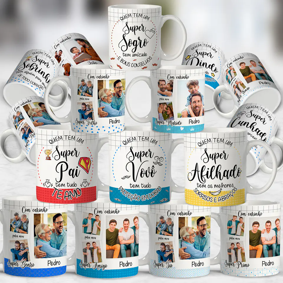 Sublimação - Caneca Super Masculino 1