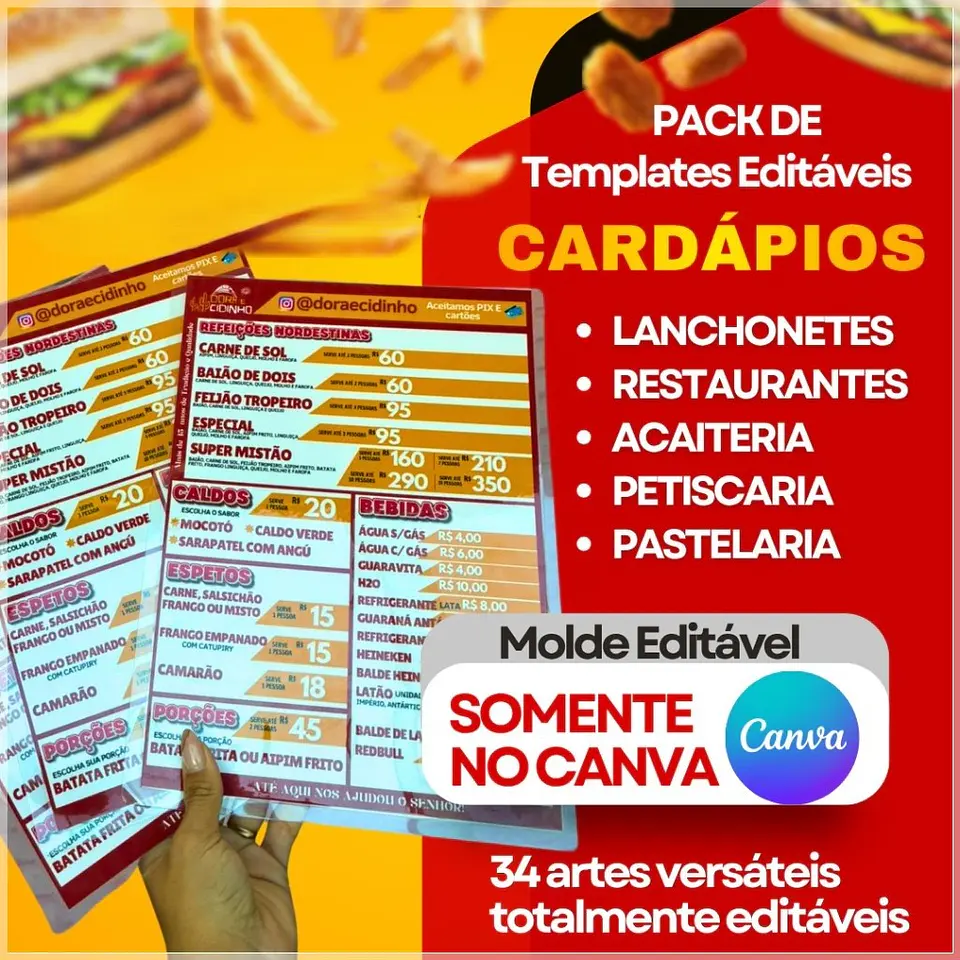 Templates - Cardápios 1
