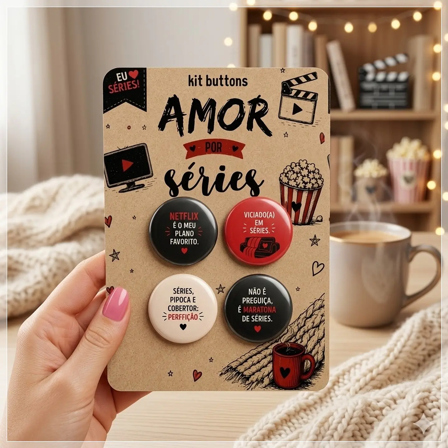 Arquivo de Corte Buttons Séries 1