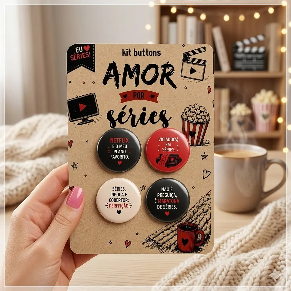 Arquivo de Corte Buttons Séries 1