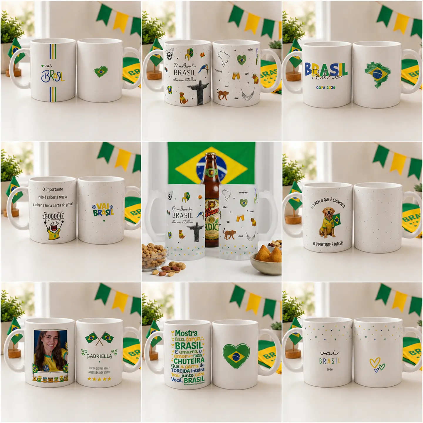 Sublimação - Canecas Copa do Mundo 26 1