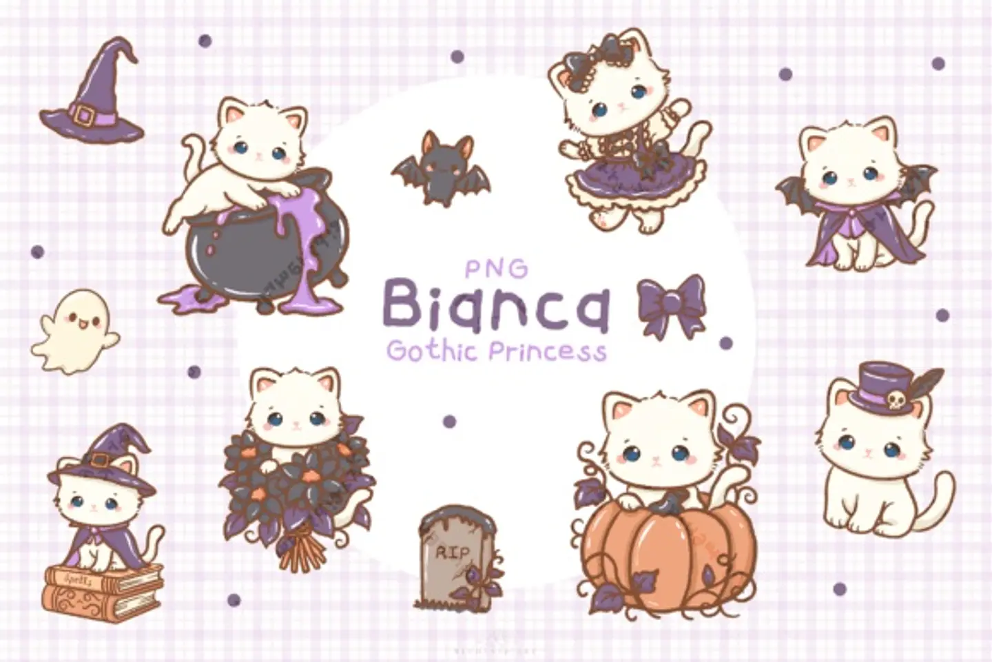 Kit Digital Bianca Gothic Princess 1 1