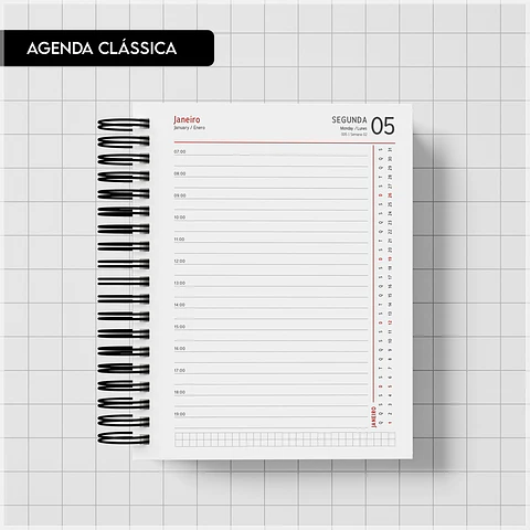 Encadernação - Agenda Clássica 2027 1Dpp