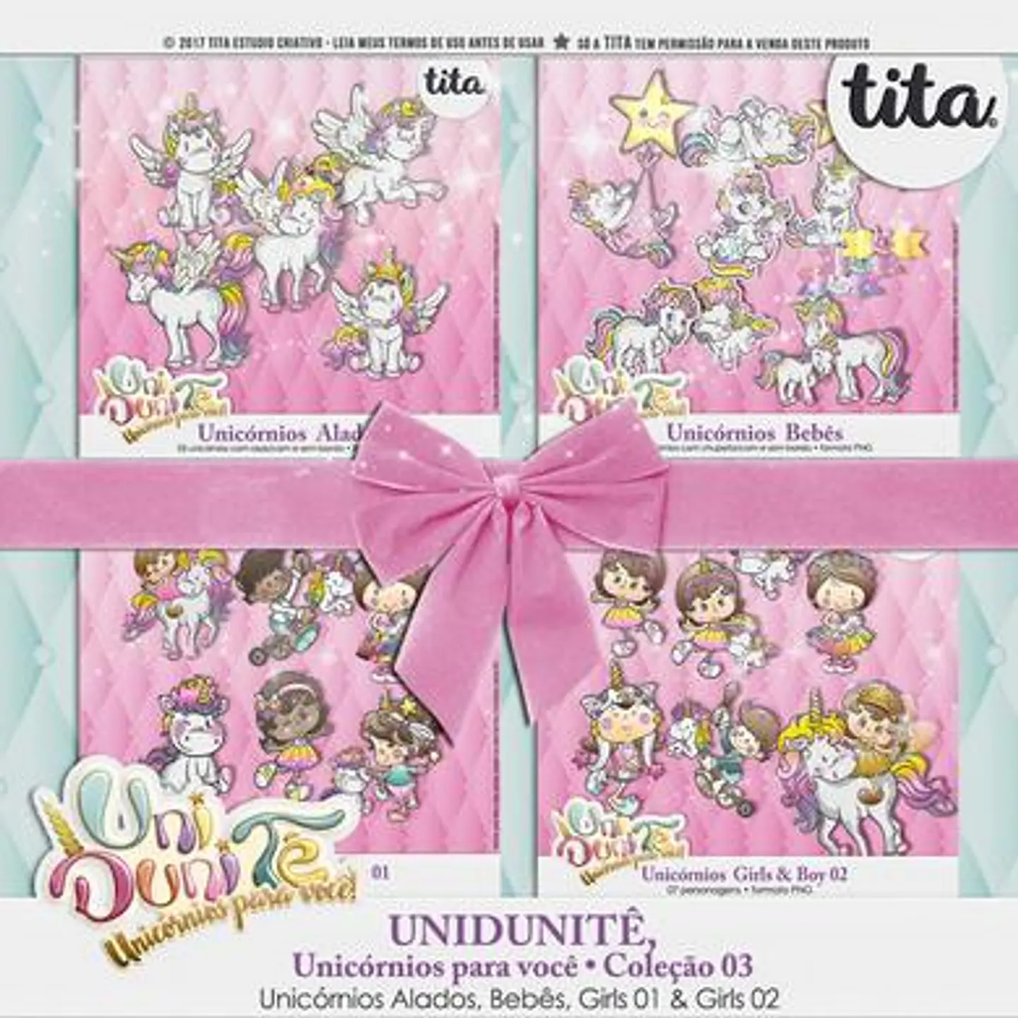 Kit Digital Unidunitê Unicórnios para Você 282 1
