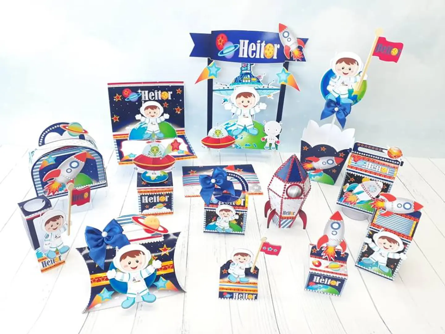 Arquivo de Corte Kit Festa Astronauta 8 1