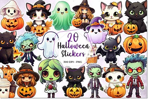 Kit Digital Halloween 11