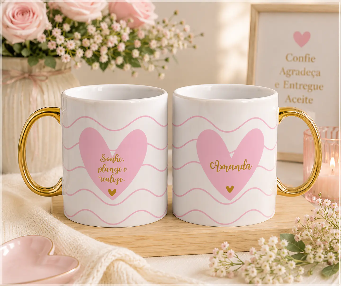 Sublimação - Caneca Sonhe Planeje 1