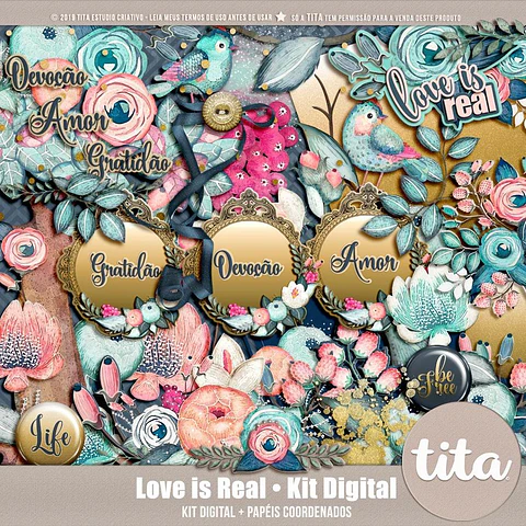 Kit Digital Love Is Real 168
