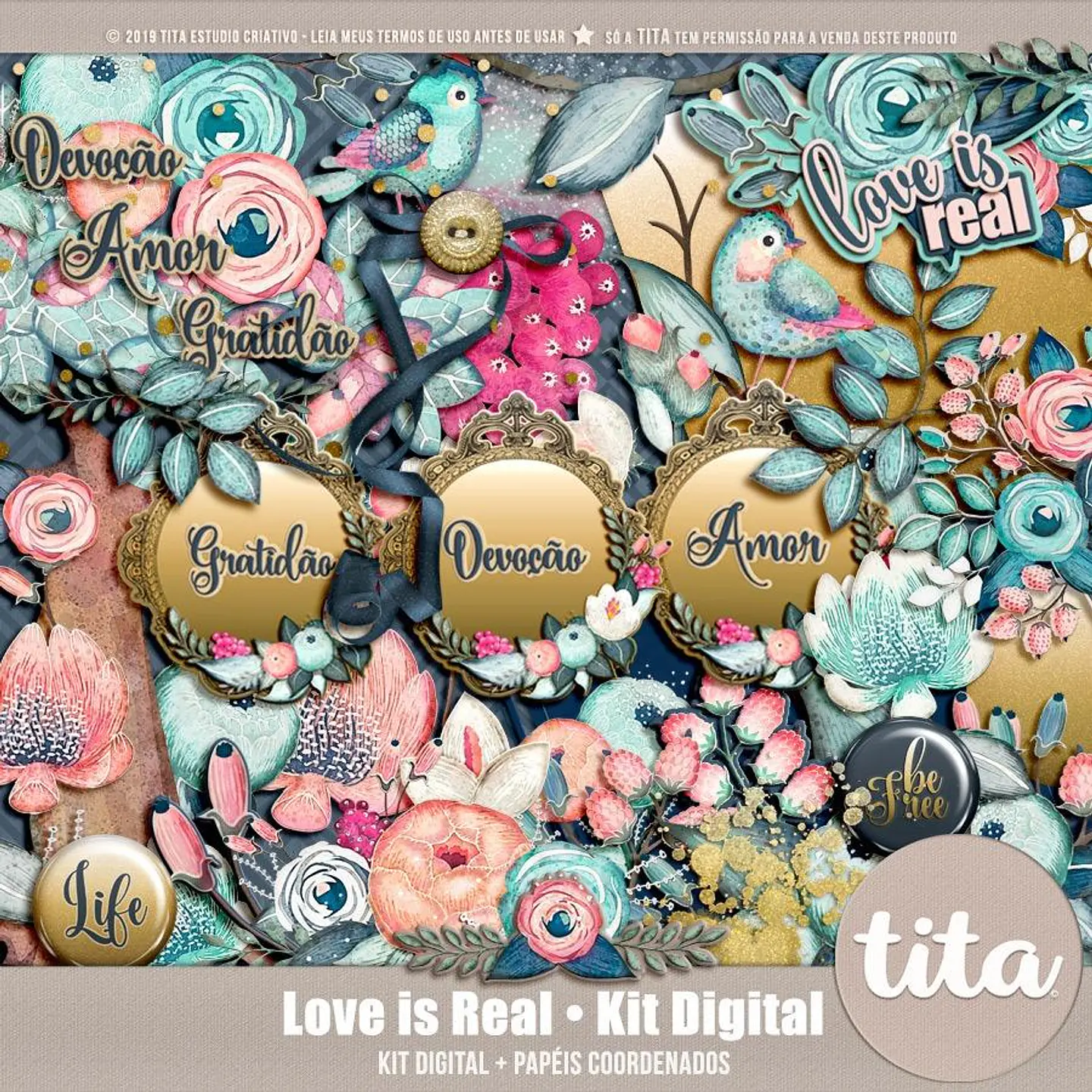 Kit Digital Love Is Real 168 1