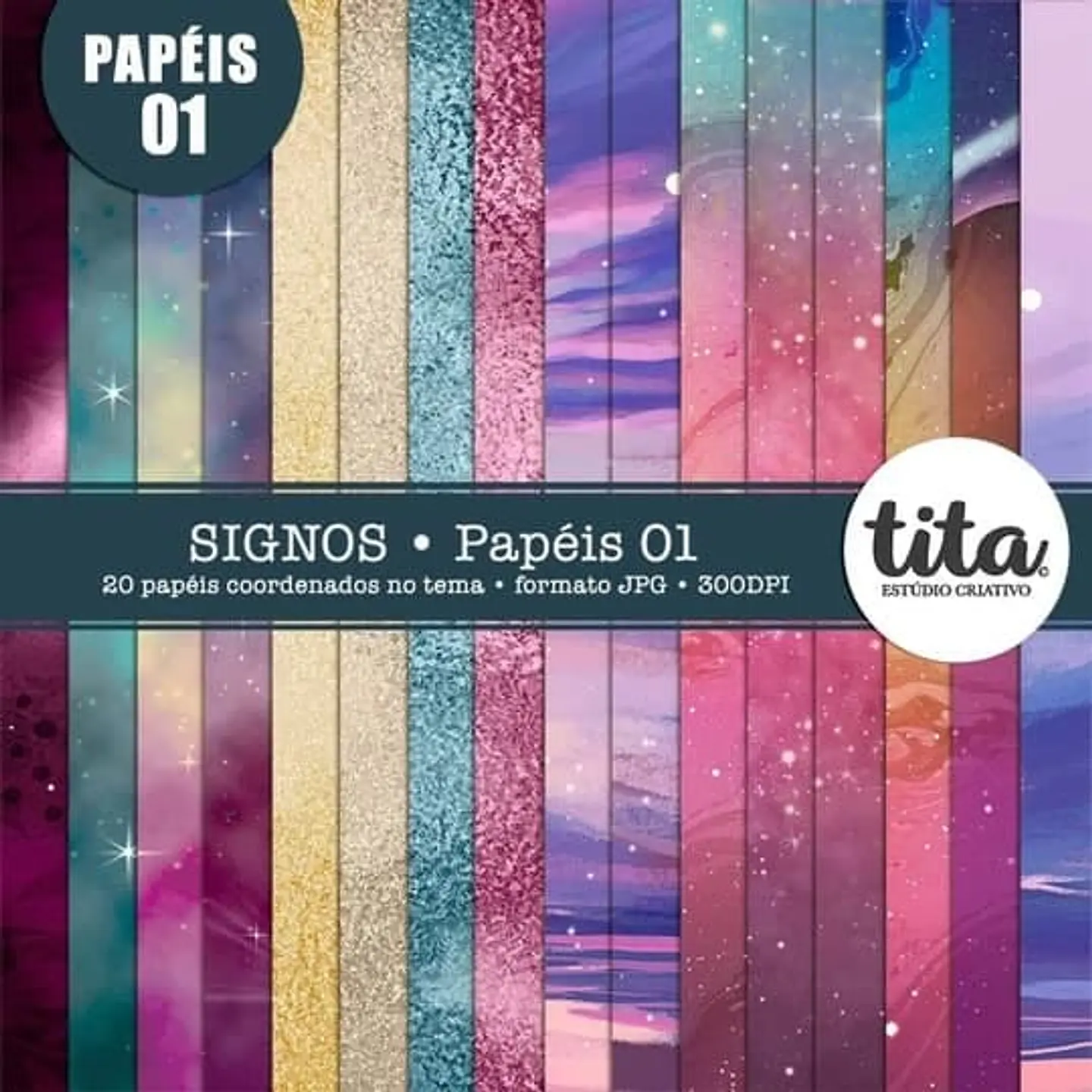 Kit Digital Papeis Signos 228 1
