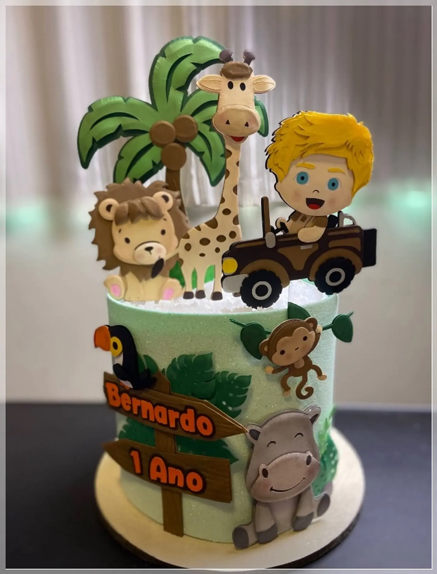 Arquivo de Corte Topo de Bolo Safari 22 1