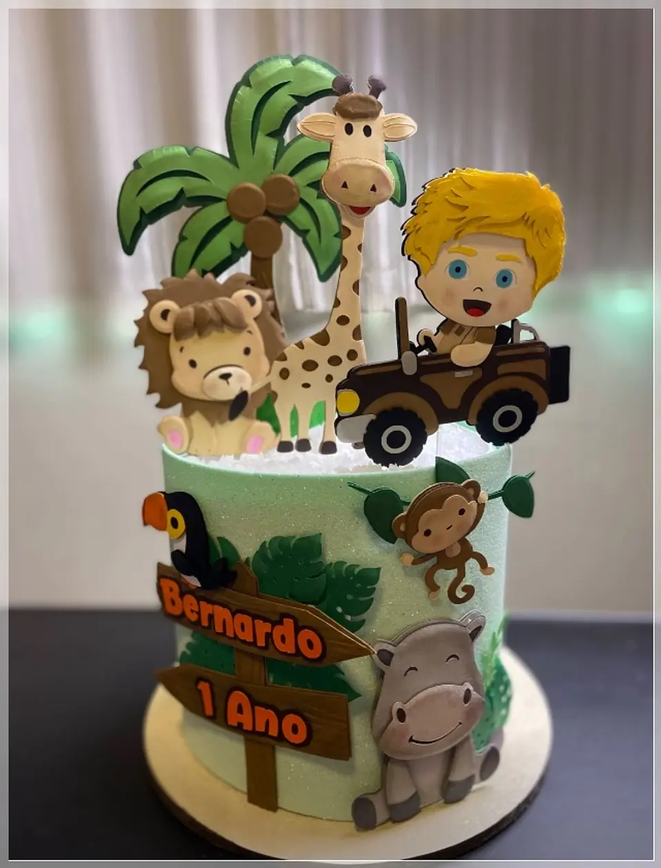 Arquivo de Corte Topo de Bolo Safari 22 1