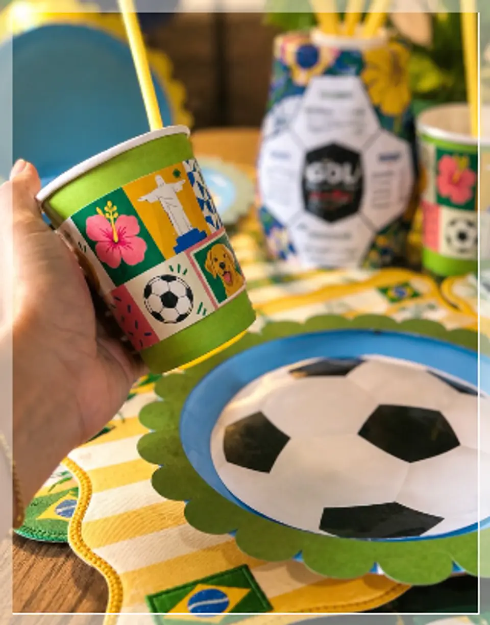 Arquivo de Corte Mesa Posta Copa do Mundo Brasil 1 1