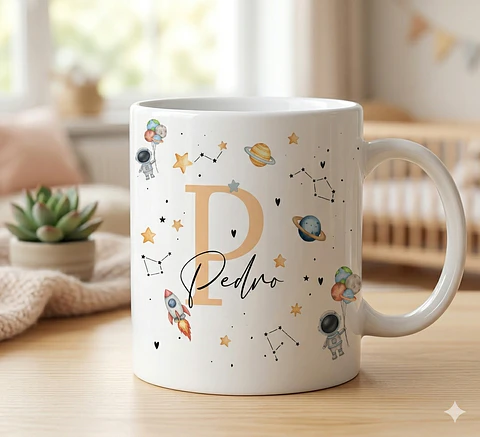 Sublimação Caneca - Astronauta