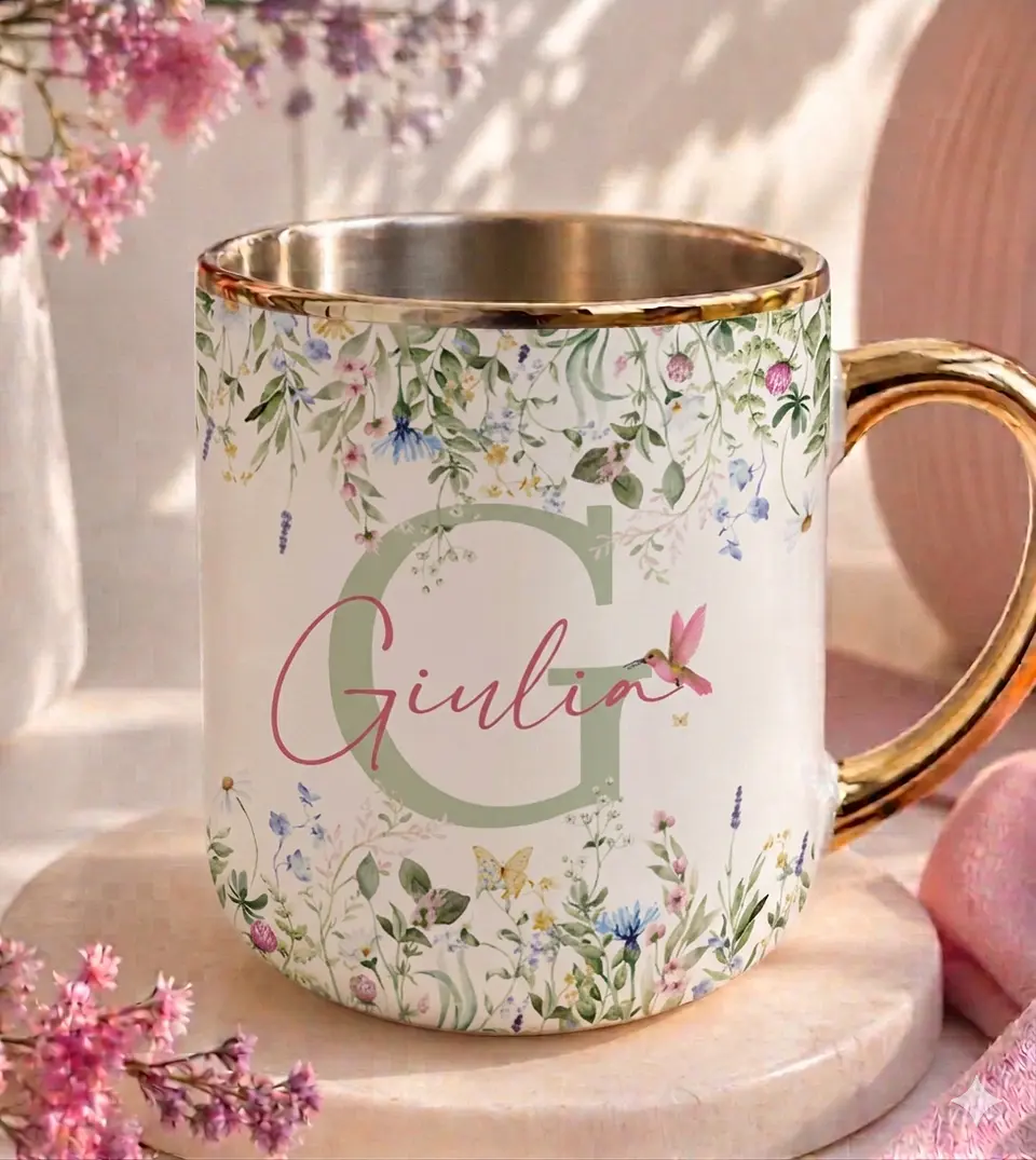 Sublimação Caneca - Beija- Flor 03 1