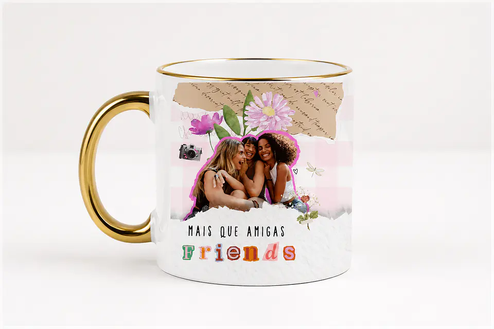 Sublimação - Caneca Amigas Friends 1