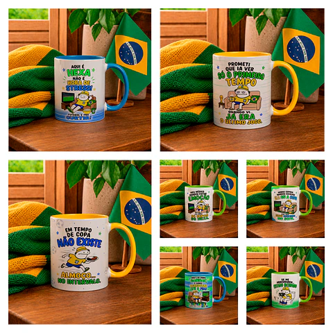 Sublimação - Canecas Copa Flork 26 Vol 02