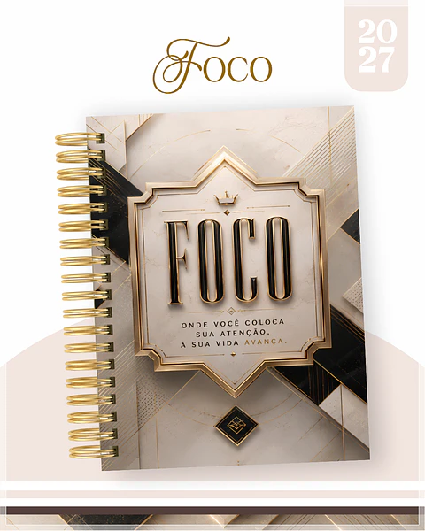Encadernação - Agenda , Bloquinho , Calendário e Planner Foco