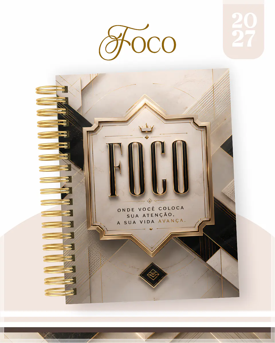 Encadernação - Agenda , Bloquinho , Calendário e Planner Foco 1