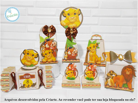 Arquivo de Corte Kit Festa A Guarda do Leão - Rei Leão 19