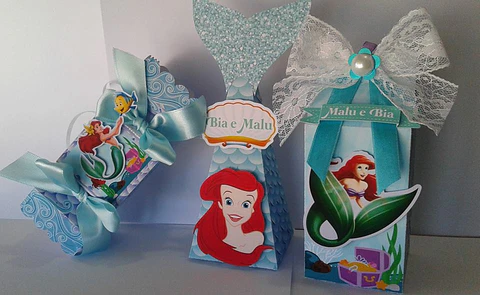 Arquivo de Corte Kit Festa Ariel A Pequena Sereia 25