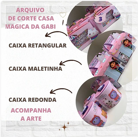 Arquivo de Corte Kit Festa A Casa Mágica da Gabby 18