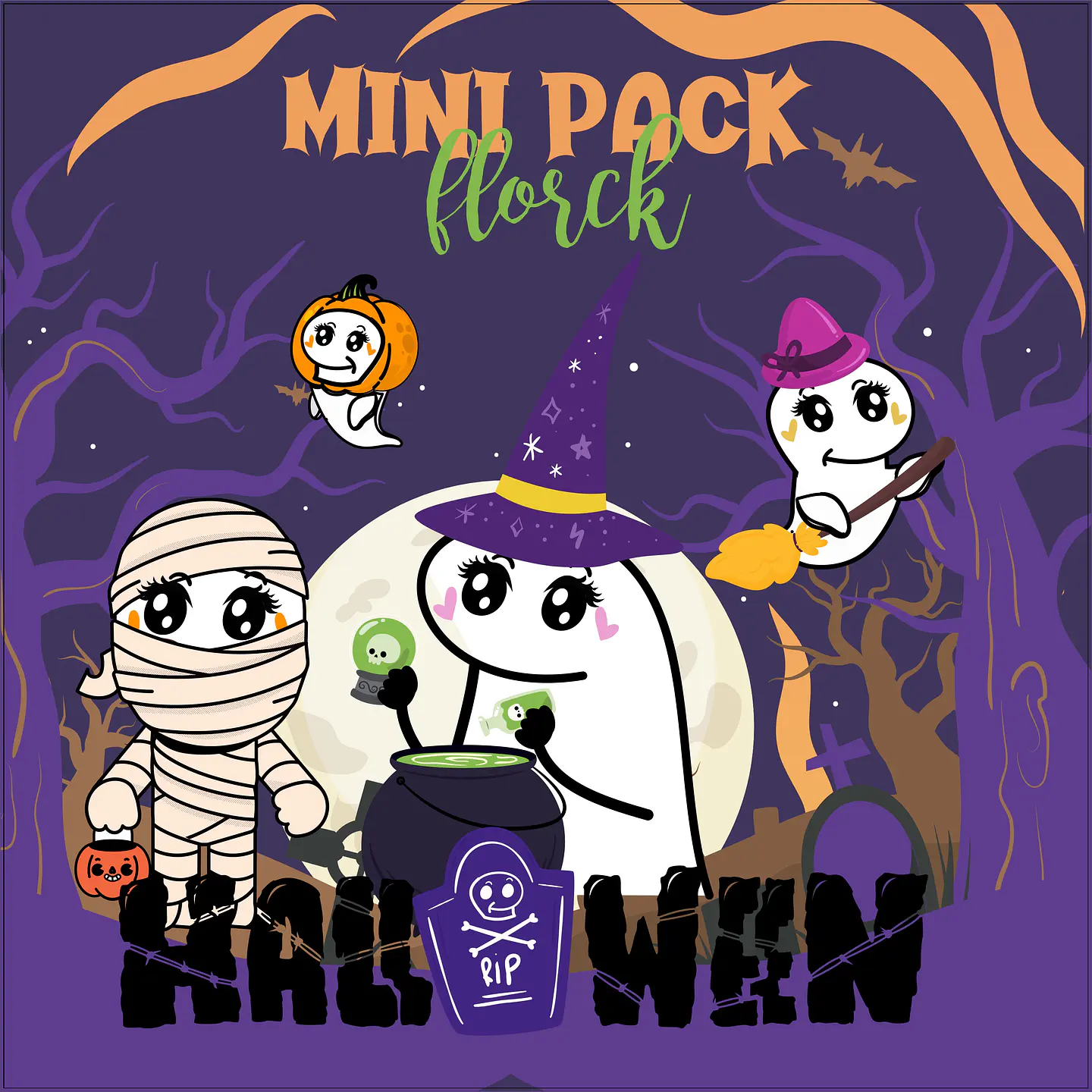 Kit Digital Flork Halloween 1 1