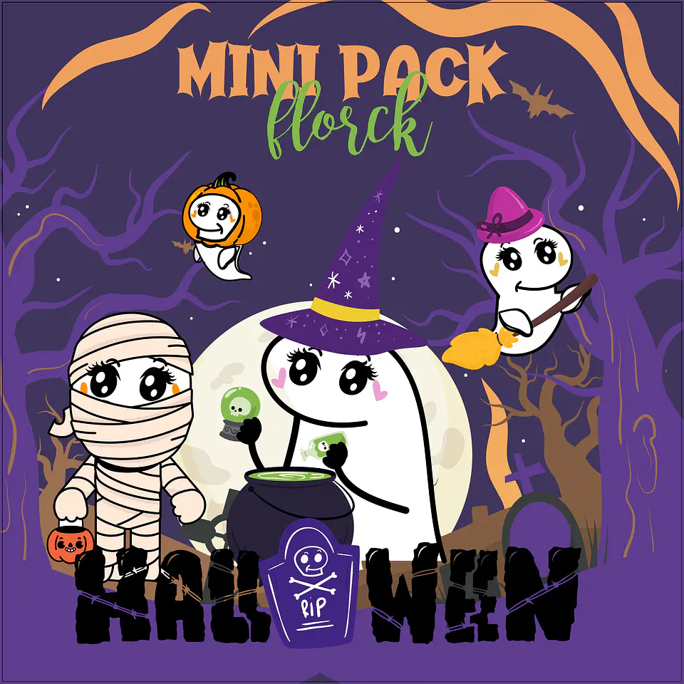 Kit Digital Flork Halloween 1 1