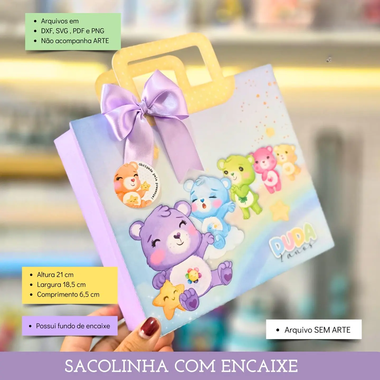 Sacolinha com Encaixe 1