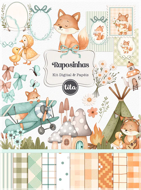 Kit Digital Raposinha 259