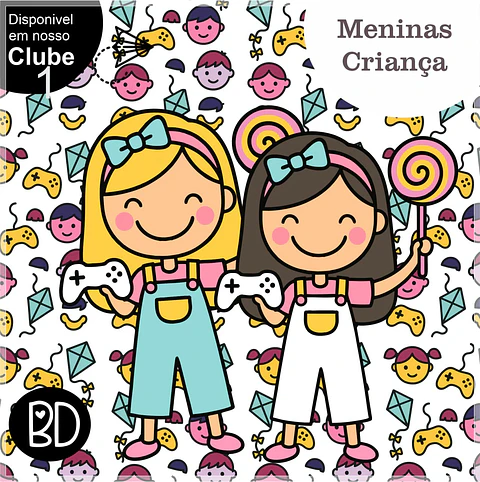 Kit Digital Meninas Dia das Crianças 6