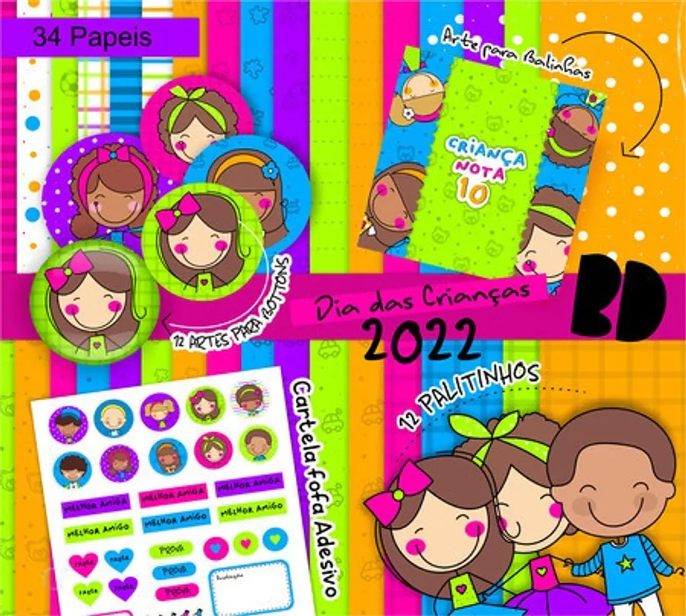 Kit Digital Dia das Crianças 2 1