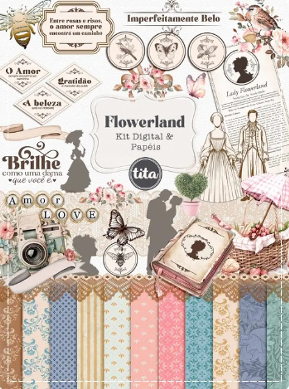 Kit Digital Flowerland 125 1