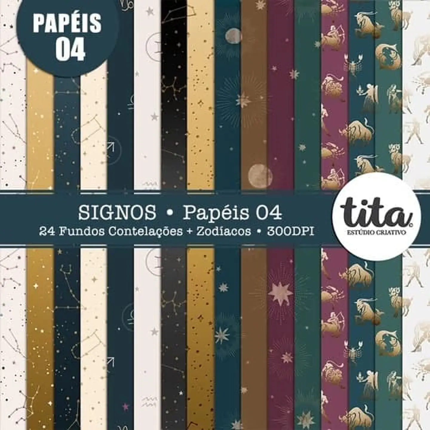 Kit Digital Papeis Signos 231 1