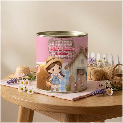 Arquivo de Corte - Tubolata Fazendinha Menina 2