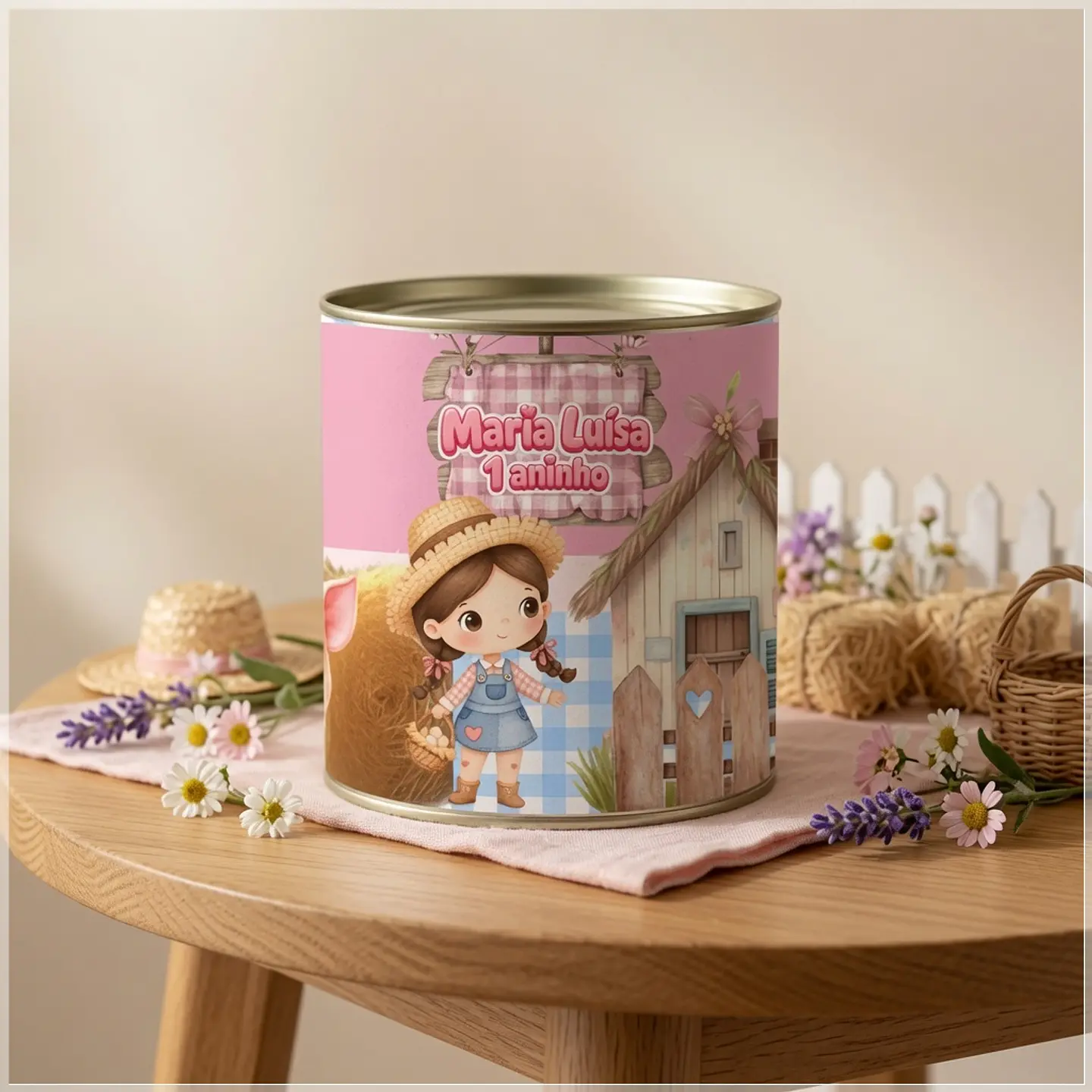 Arquivo de Corte - Tubolata Fazendinha Menina 2 1