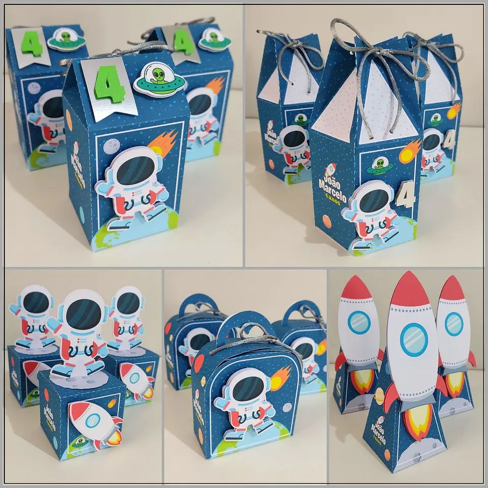 Arquivo de Corte Kit Festa Astronauta 28 1