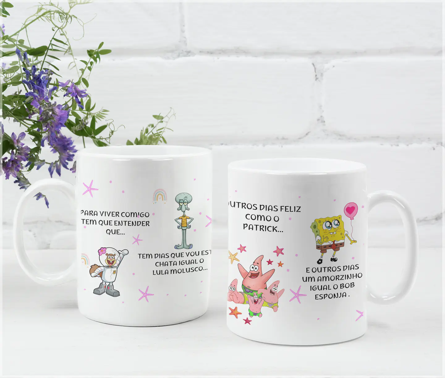Sublimação - Caneca Bob Esponja 02 1