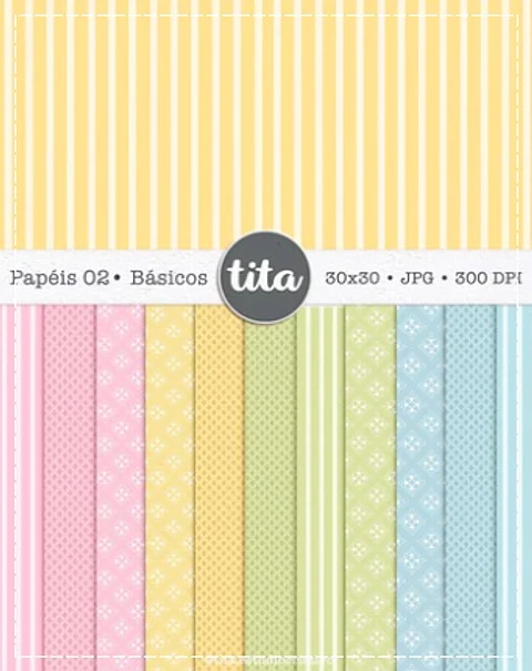 Kit Digital Floral Flowerland 121