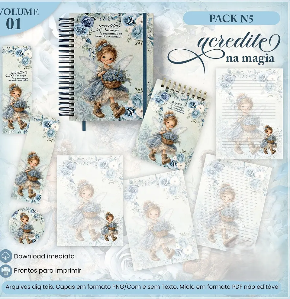 Encadernação - Coleção Acredite na Magia N5 1