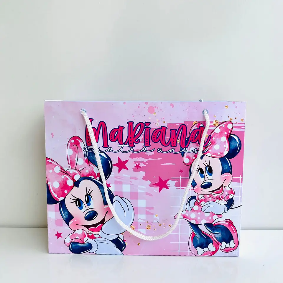Arquivo de Corte - Sacolinha Minnie 1