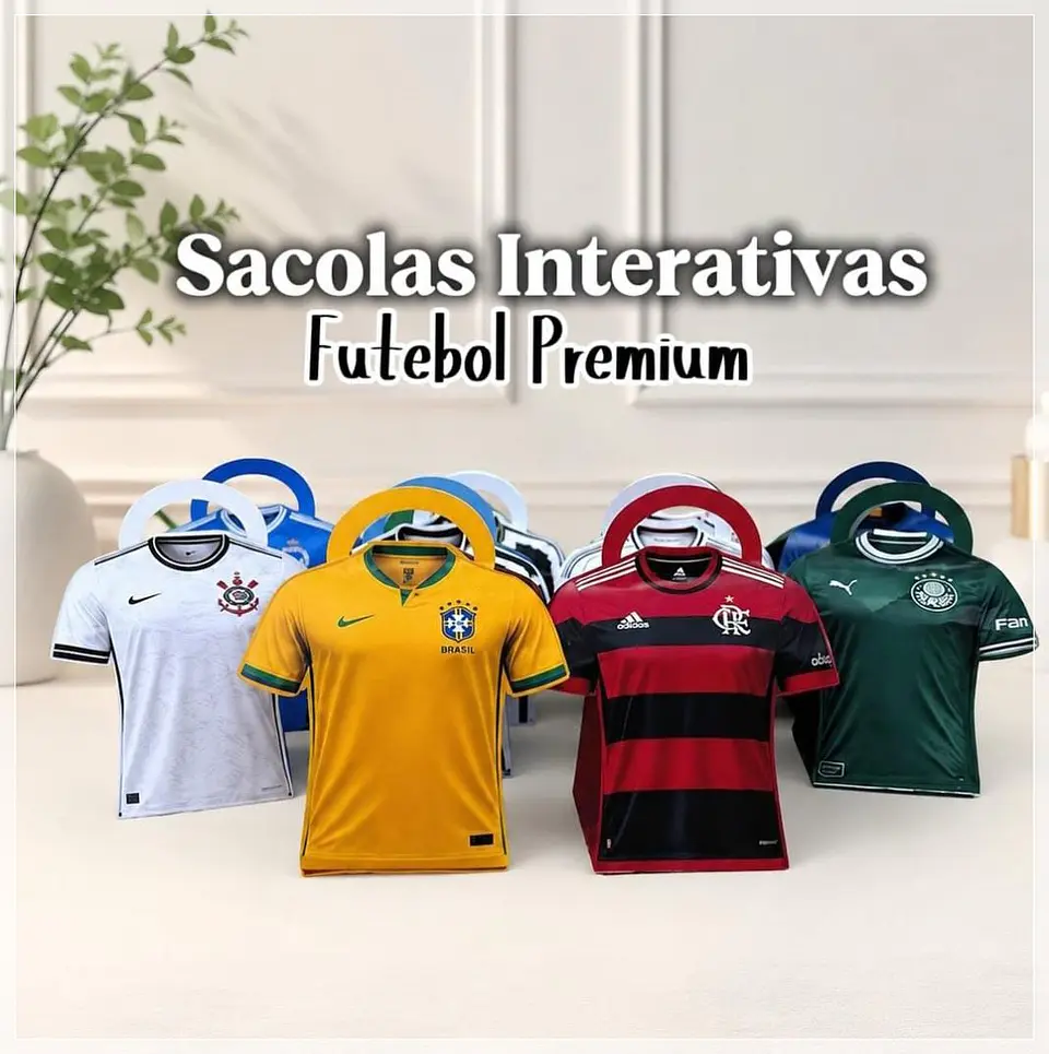 Arquivo de Corte - Sacolinha Interativas Futebol 1
