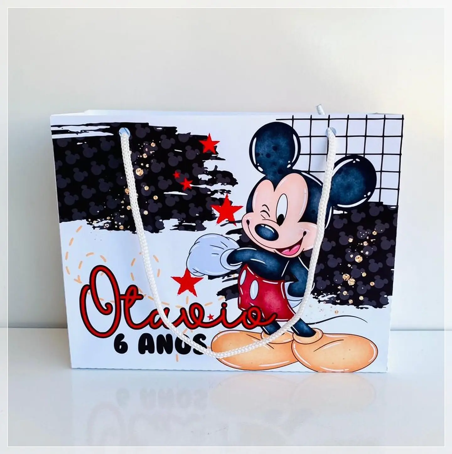 Arquivo de Corte - Sacolinha Mickey 1
