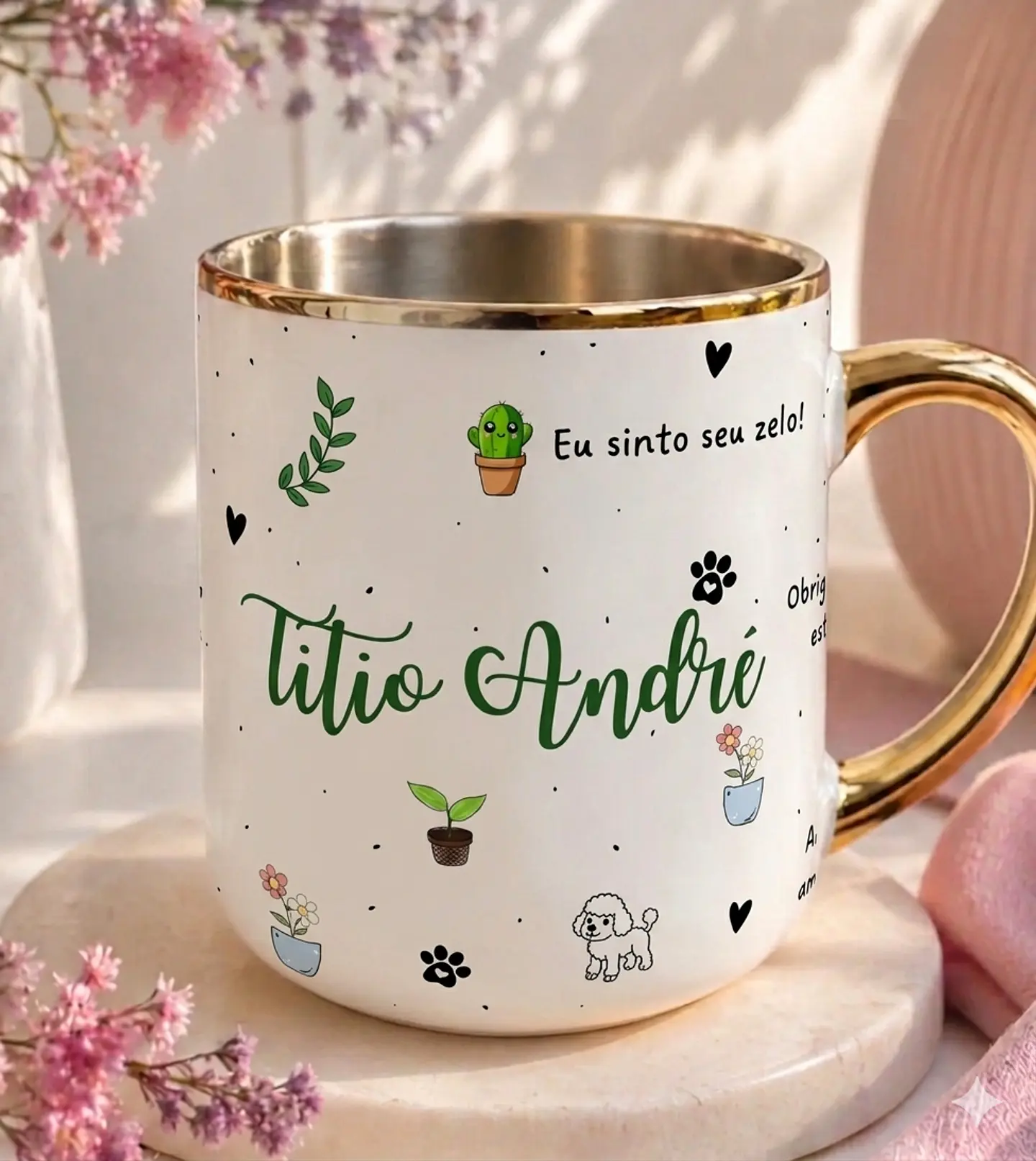 Sublimação Caneca - Titio 1