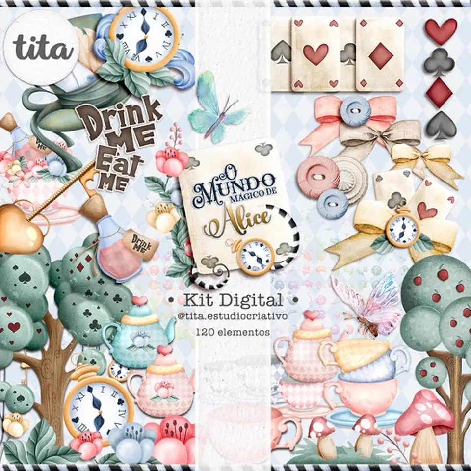 Kit Digital Combo Alice 56 1