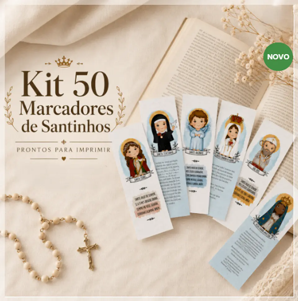 Encadernação - Marcadores Santinhos Vol 01 1