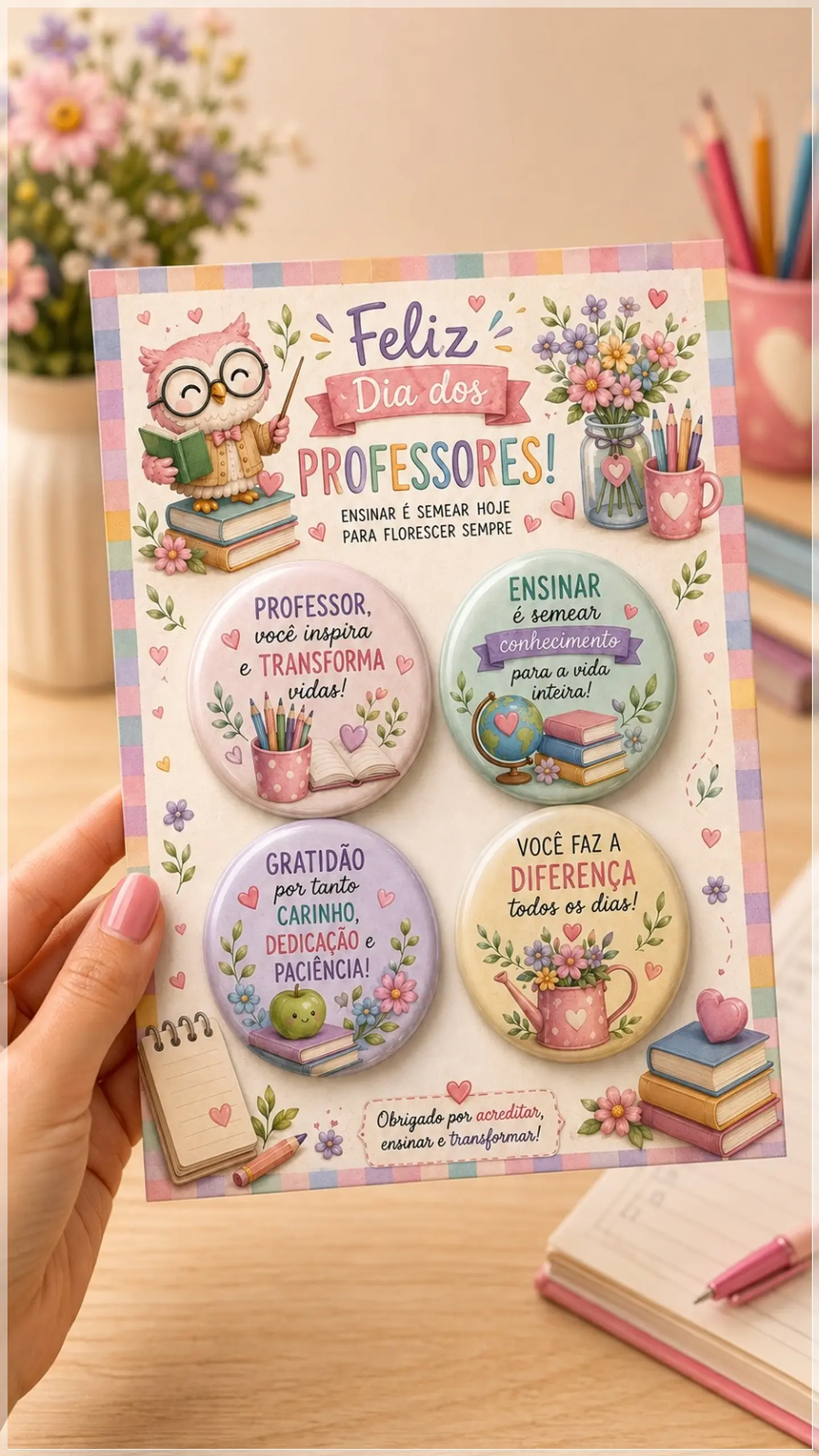 Arquivo de Corte Bottons Dia dos Professores 3 1