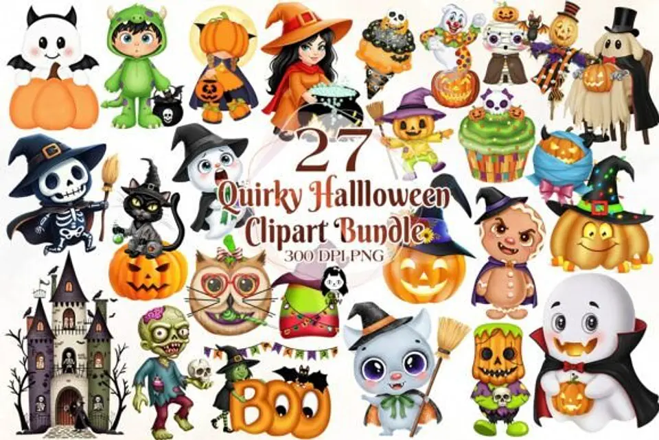 Kit Digital Hallloween Cute 1 1