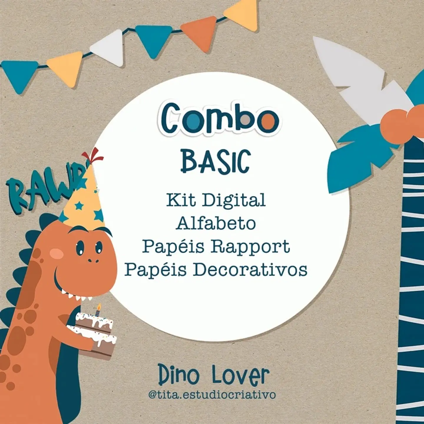Kit Digital Combo Dino Lover 70 1